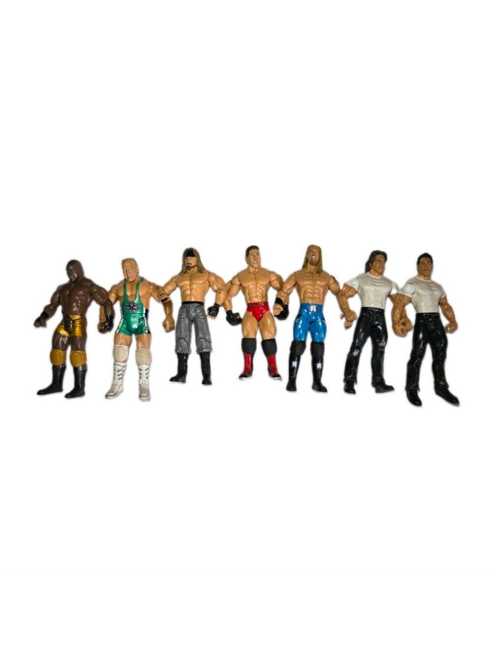 WWE 2000's Jakks Pacific Wrestling Figures, Edge, Finlay, Ken Shamrock, And More